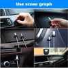 8pcs Car Adhesive Wire Cord Clip Cable Holder Tie Fixer Line Organizer Drop