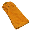 1Pair Leather Long Gloves for Welding Safety Welding Labor Gloves,Orange