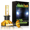 NightTech 2PCS سيارة LED رئيس ضوء 48W 5200LM H4 LED المصابيح الأمامية للماء IP68 سيارة بقيادة مصباح القيادة مع شعاع عالية انخفض المصباح التبديل