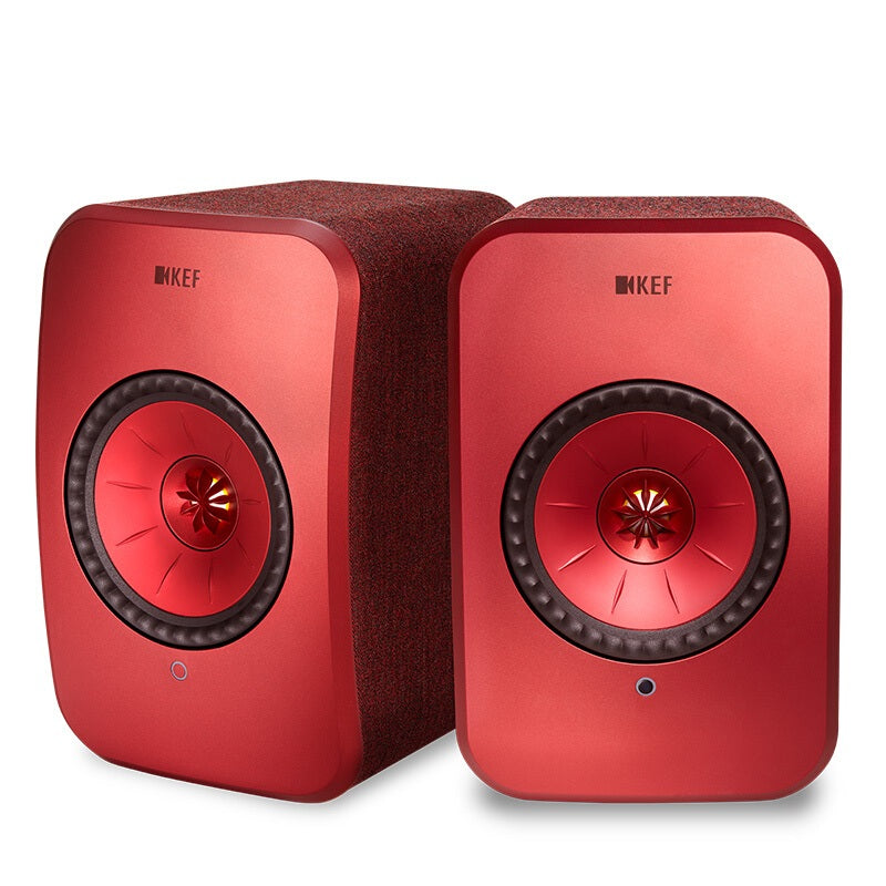 Kef Lsx High Fidelity Digital Bluetooth Speaker - Red