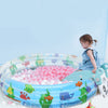 SWP14 Premium Round Inflatable Swimming Pool - Blue