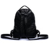 Korean Leather School Bags for Girls - Black