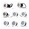 9W Garden Path Floor Underground Buried Light Yard Lamp