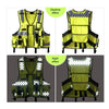 High Visibility Reflective Men Women Breathable Safety Vest