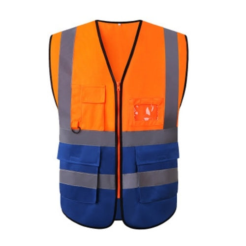 High Visibility Safety Vest with Pockets