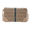 ليدي Openwork Bag Embroidery Bag - khaki