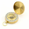 Luminous Premium Pocket Watch Style Compass - Gold