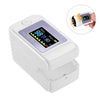 Mini Fingertip Pulse Oximeter Pulse Rate Blood Oxygen Saturation Monitor Clear OLED Display for Home Use