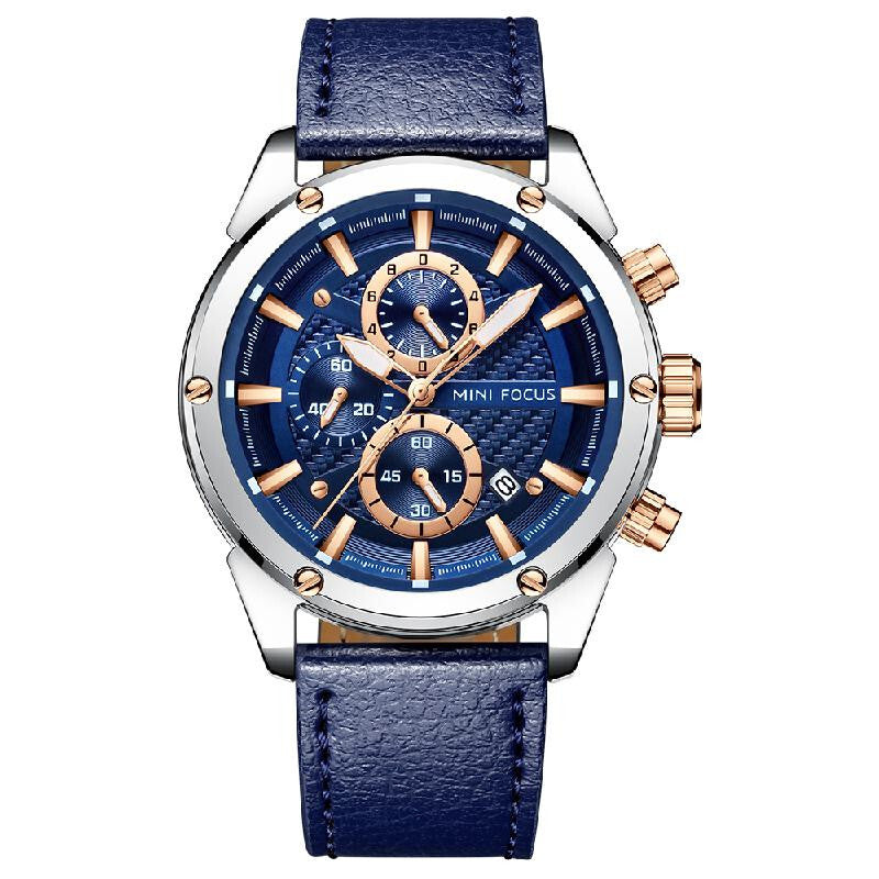 MF0161G Premium Men's Quartz Watch - Blue