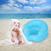 Inflatable Baby Chair Portable Kids Sofa Safety Training seat Pushchair for Playing Bathing Floor Beach Poolside PVC Pink