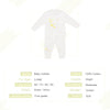 Baby Clothes Set 2pcs Unisex 100% Cotton Baby Outfits Clothing Long Sleeve Tops Long Pants Spring Summer Autumn Winter For Newborn Baby Girl Boy Yellow 3-6M