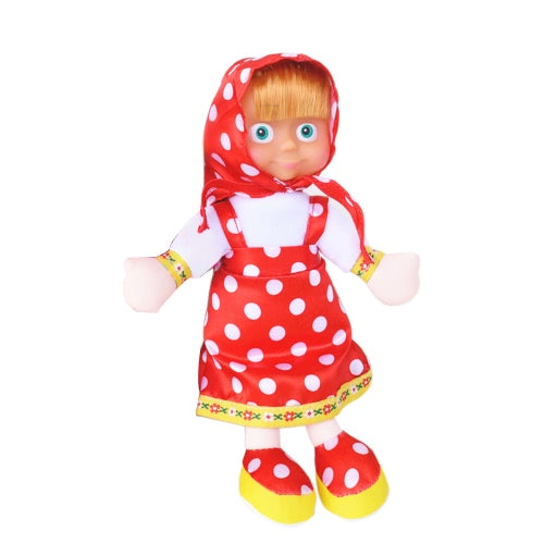 22CM Popular Masha Plush Dolls Cute Bear High Quality Russian Masha Stuffed Toys