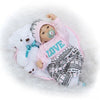 22in Reborn Baby Rebirth Doll Kids Gift Cloth Material Body