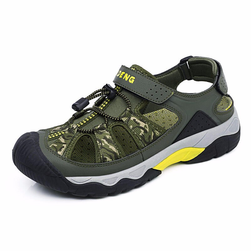 Men's Premium Hiking Sandals - Green