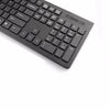 Metoo Premium Wireless Keyboard & Mouse Combo - Dark Grey