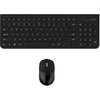 Metoo Premium Wireless Keyboard & Mouse Combo - Jet Black