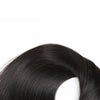 Micro Loop Straight Human Hair Extensions - Black