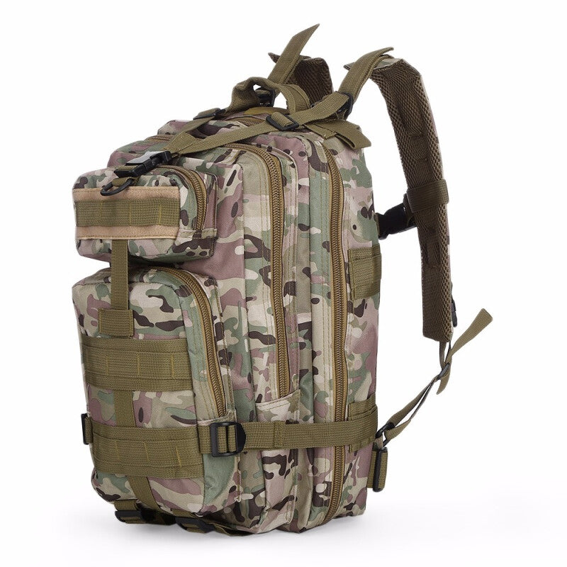 Military Premium 30L Outdoor Camping Travel Bag - CP Camo