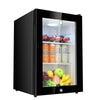 Mini Fridge Glass Door 62L - Black