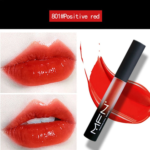 Moisturizer Smooth Waterproof Lip Stick - Positive Red