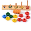 Montessori Counting Disks - Rainbow