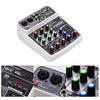 Muslady AI-4 Compact Sound Mixer Console - White