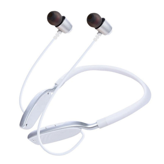 Neckband Premium Sports Bluetooth Headphones - White