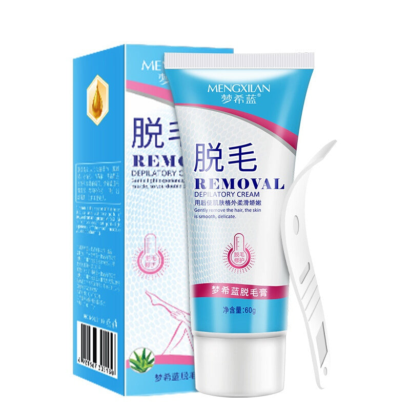 New Depilatory Effective Hair Removal Cream - Blue