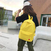 New Fashion Women's Portable Backpack - Yellow