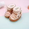 Newborn Winter Soft Sole Shoes - Bronze