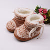 Newborn Winter Soft Sole Shoes - Bronze