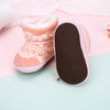 Newborn Winter Soft Sole Shoes - Magenta