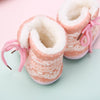 Newborn Winter Soft Sole Shoes - Magenta