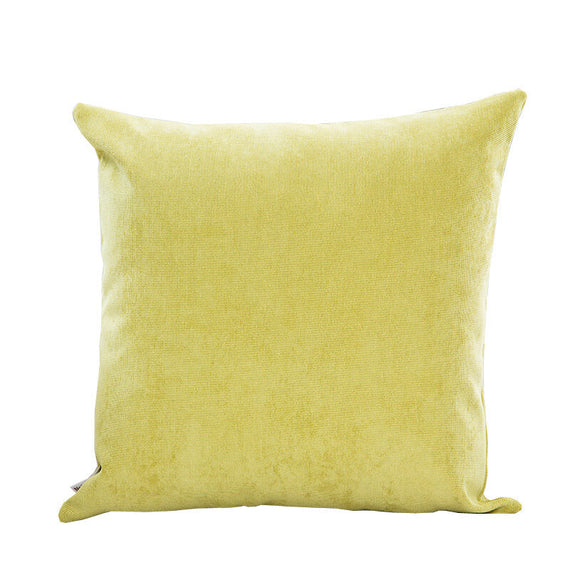 Nobildonna Decorative Solid Pillow Cover - Green