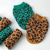 Knitted Dog Leopard Sweater  Small Dog Pet Dog Cat Clothes Spend quality time with your pet