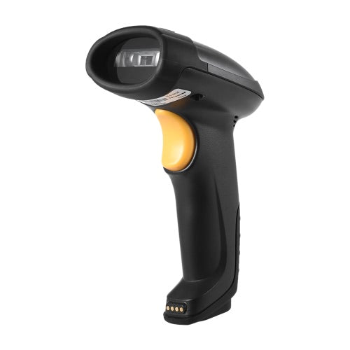 Wireless Handheld 1D/2D(PDF417/MicroPDF417) Barcode Scanner Bar Code Reader with Base USB Cable for Supermarket Library Express Company Retail Store Warehouse