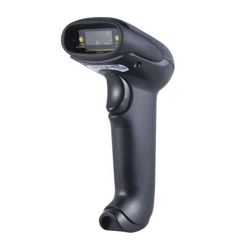 2.4G Wireless Handheld Barcode Bar Code Scanner Reader with Receiver USB2.0 Cable for Supermarket Library   Express Company Retail Store Warehouse
