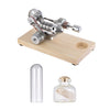 AIBECY MINI AIR Hot Air Stirling Motor Motor Model Generator Wooden Base Physics Science Toy Toy Toy