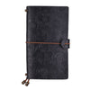 Vintage Full Grain Leather Refillable Travel Journal Notebook