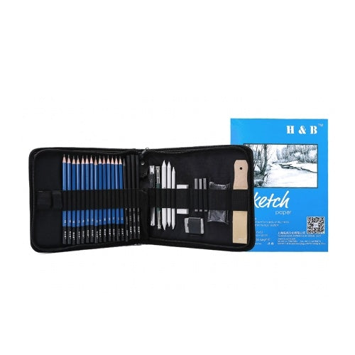 H&B 35pcs/set Professional Drawing Kit