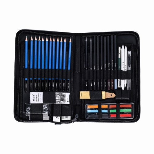 H&B 48Pcs Art Supplies Sketch Tool Set