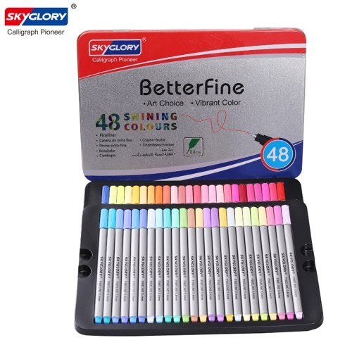 SKYGLORY Fineliner Color Pens 0.4mm Fine Tip Point Marker Pen Set, 20 Assorted Colors