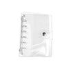 1Pc Transparent PVC Clip File Folder