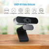 1080p HD Computer Camera Camera Carere Camera Caram 2 Megapixels Auto Focus 360 ° Rotation H.264 ضغط فيديو