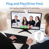 Aibecy HD 1080P Webcam with Microphone Support Touch-Switch Auto Focus USB Computer Camera Web Cam Plug and Play for PC Desktop Laptop Video Calling Conferencing Live Streaming Recording Online Classes