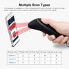 Aibecy Portable 3-in-1 Barcode Scanner Handheld 1D Bar Code Reader Support BT & 2.4G Wireless & USB Wired Connection