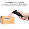 Aibecy Portable 3-in-1 Barcode Scanner Handheld 1D Bar Code Reader Support BT & 2.4G Wireless & USB Wired Connection