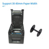 GOOJPRT Desktop 80mm Thermal Label Printer Wired Barcode Printer USB Connection with 1 Roll Paper Comaptible with Windows for Supermarket Store Restaurant Logistics