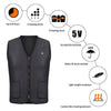 Outdoor Stylish High Quality Heated Vest - Black