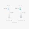 3PCS Xiaomi MiJia Sonic Electric Toothbrush Head Replace